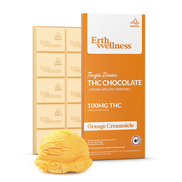 Δ9 THC Chocolate Bar - Tangie Dream - Strain Specific (Sativa) - 100mg