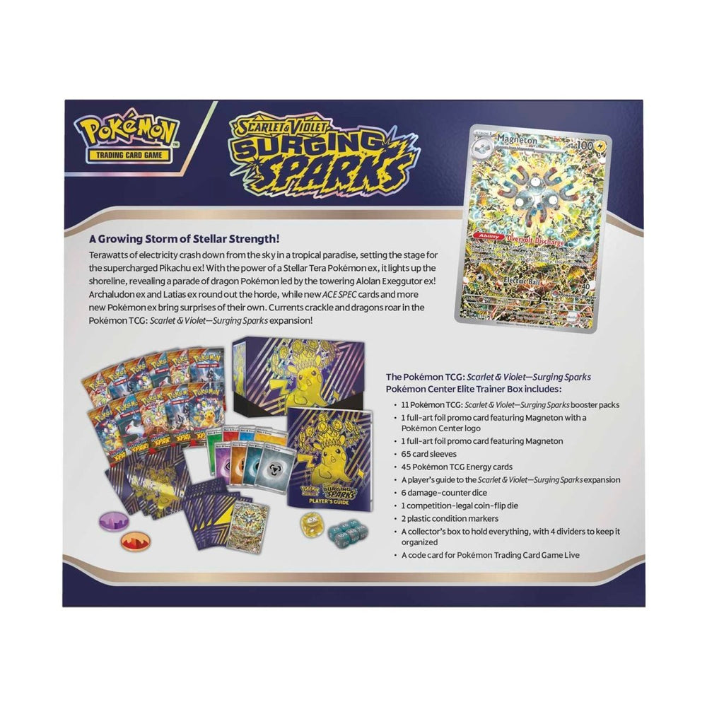 Pokemon TCG: Scarlet & Violet Surging Sparks - Elite Trainer Box