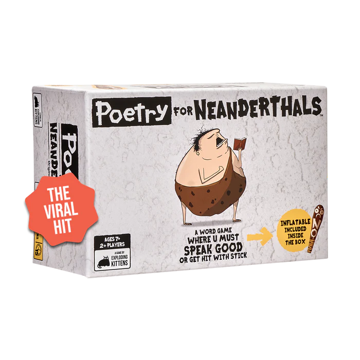 Poetry for Neanderthals (Used, slight wear on box corner)