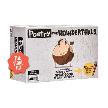 Poetry for Neanderthals (Used, slight wear on box corner)