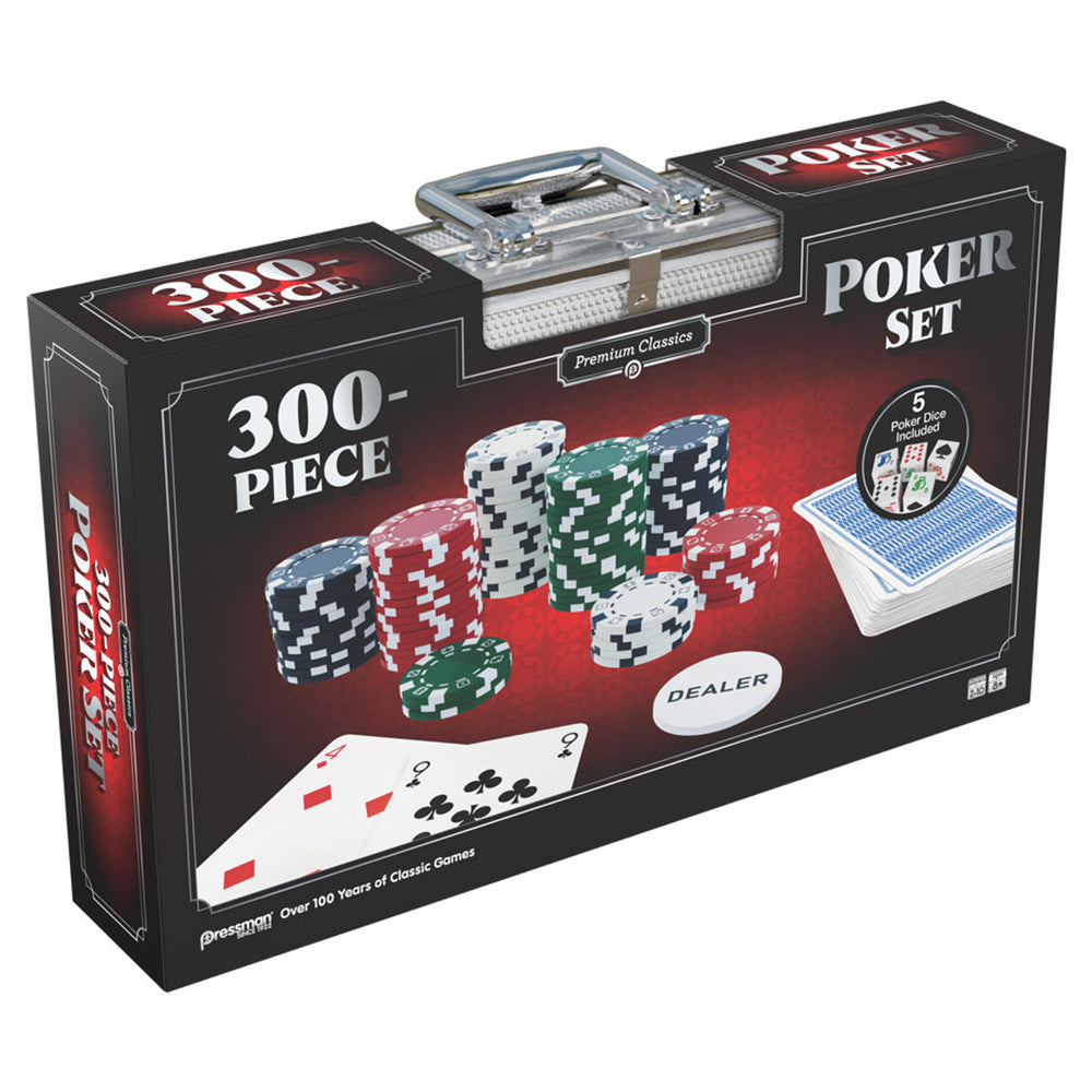 300-Piece Poker Set - Pressman Premium Classics