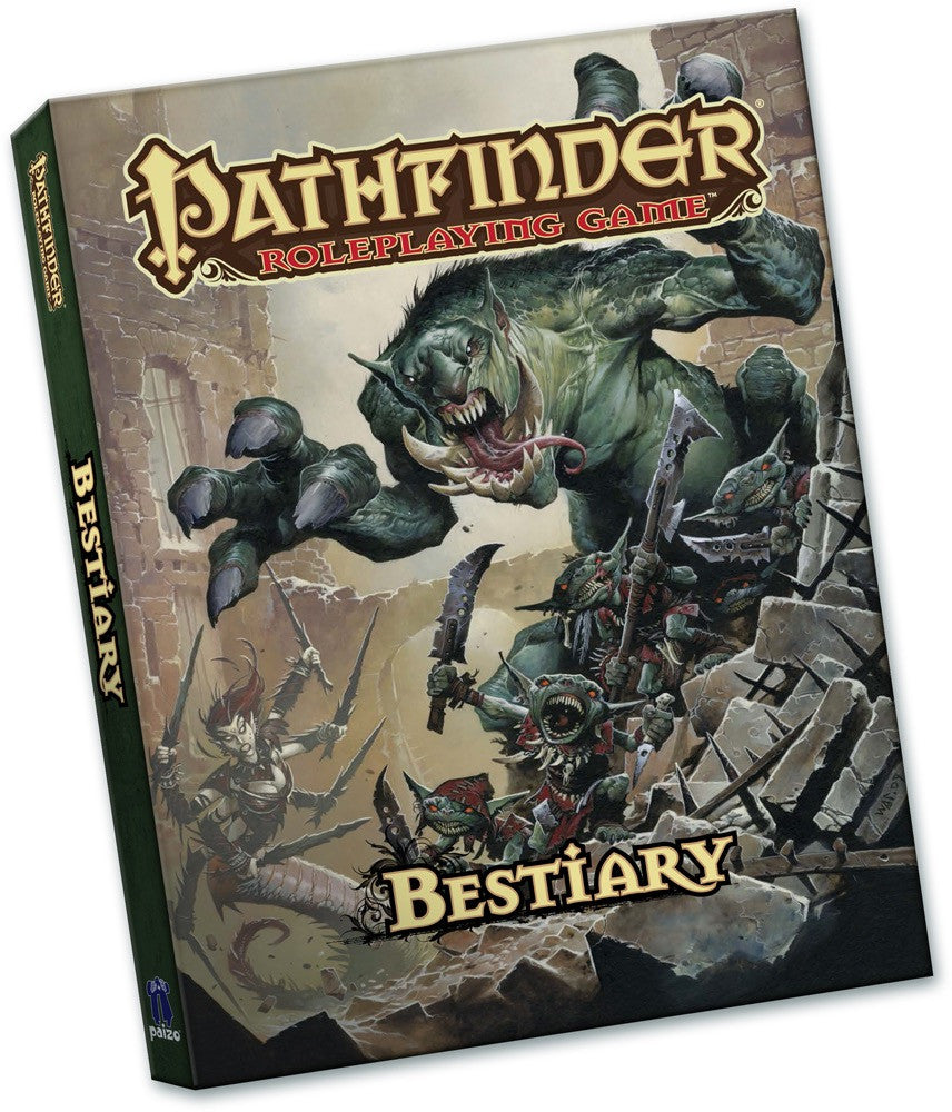 Pathfinder Roleplaying Game Bestiary Hard Cover (Used)
