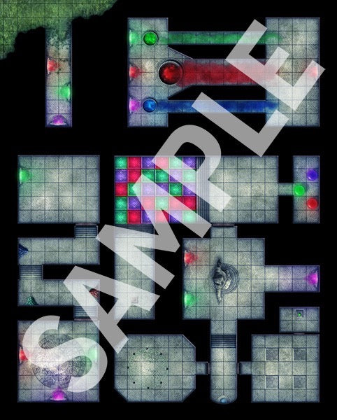 Pathfinder Flip-Mat Classics: Arcane Dungeon