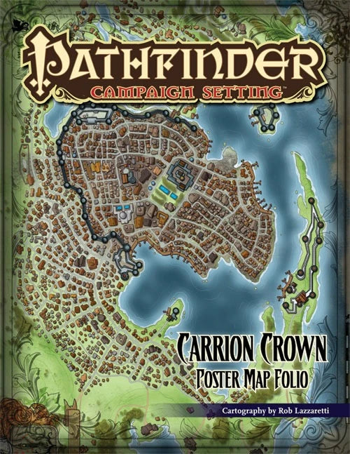 (Used) Pathfinder Campaign Setting: Carrion Crown Poster Map Folio