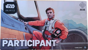 SWU Sector Qualifier Participant Poe Dameron Playmat
