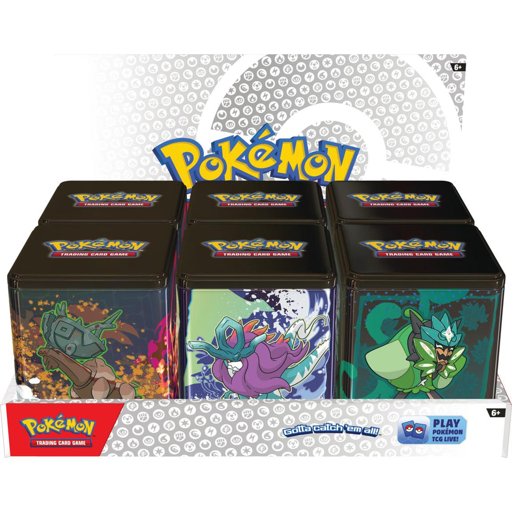 Pokemon 2025 Stacking Tin (Single Tin)