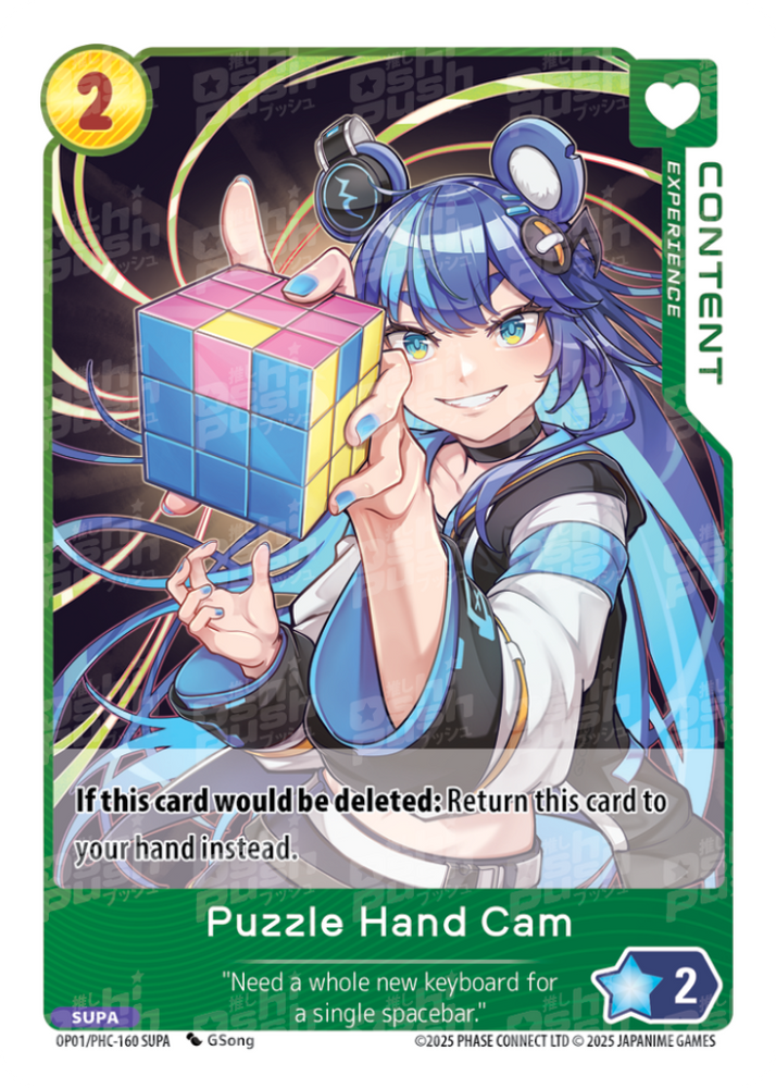 Puzzle Hand Cam (OP01-160)