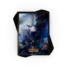 wolf card sleeves Satanic They also feature a clear front side Wolf Card Sleeve - Etsy
