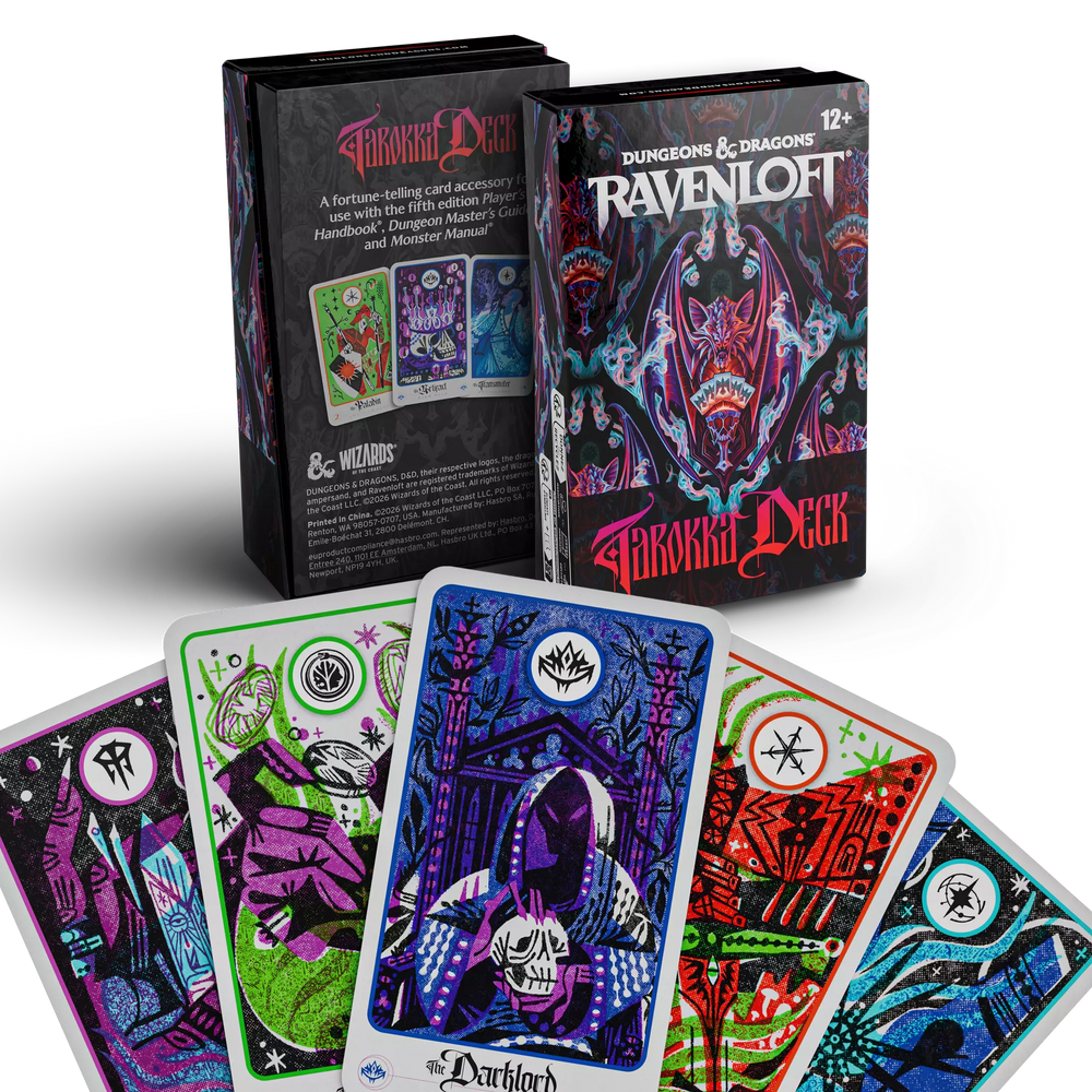 DUNGEONS AND DRAGONS: RAVENLOFT HORRORS WITHIN: TAROKKA DECK