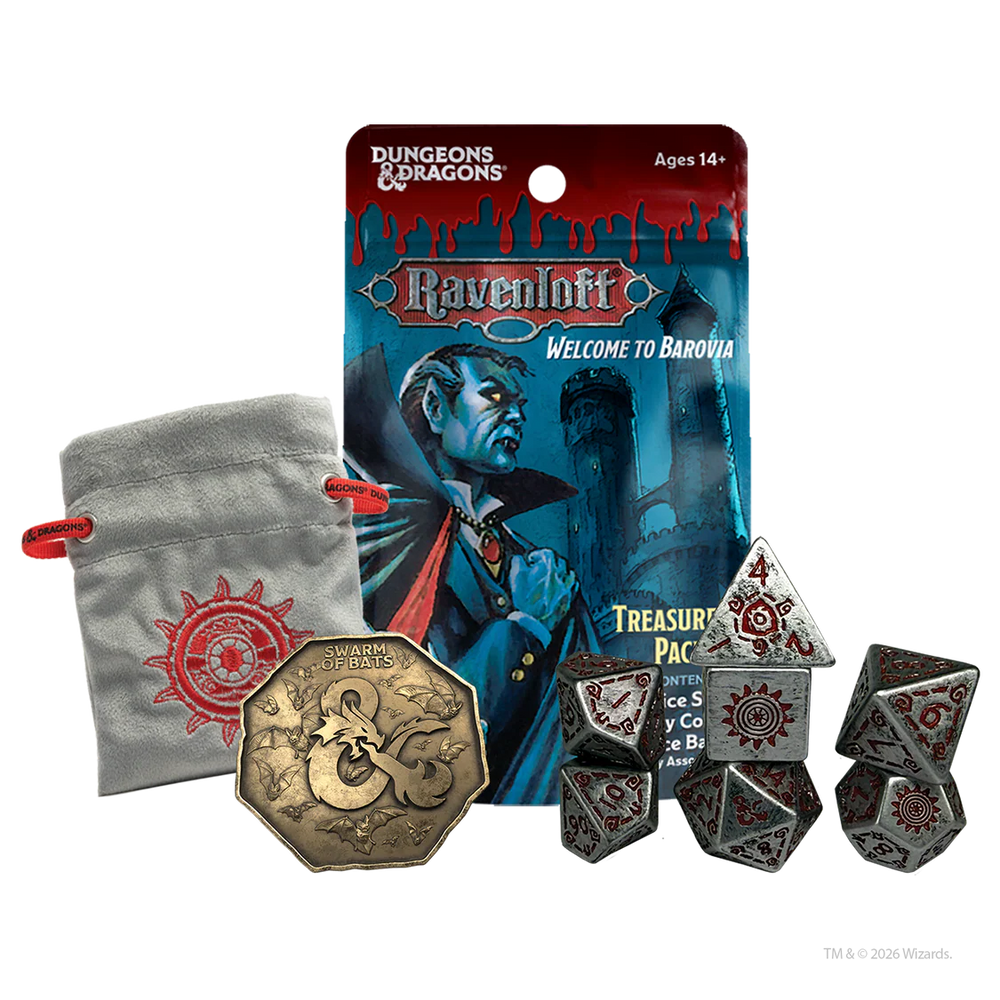 Sirius Dice D&D Ravenloft - Castle Ravenloft Treasure Packs