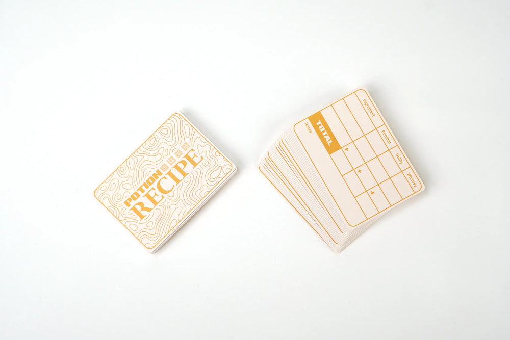 Obojima: Potion Recipe Cards