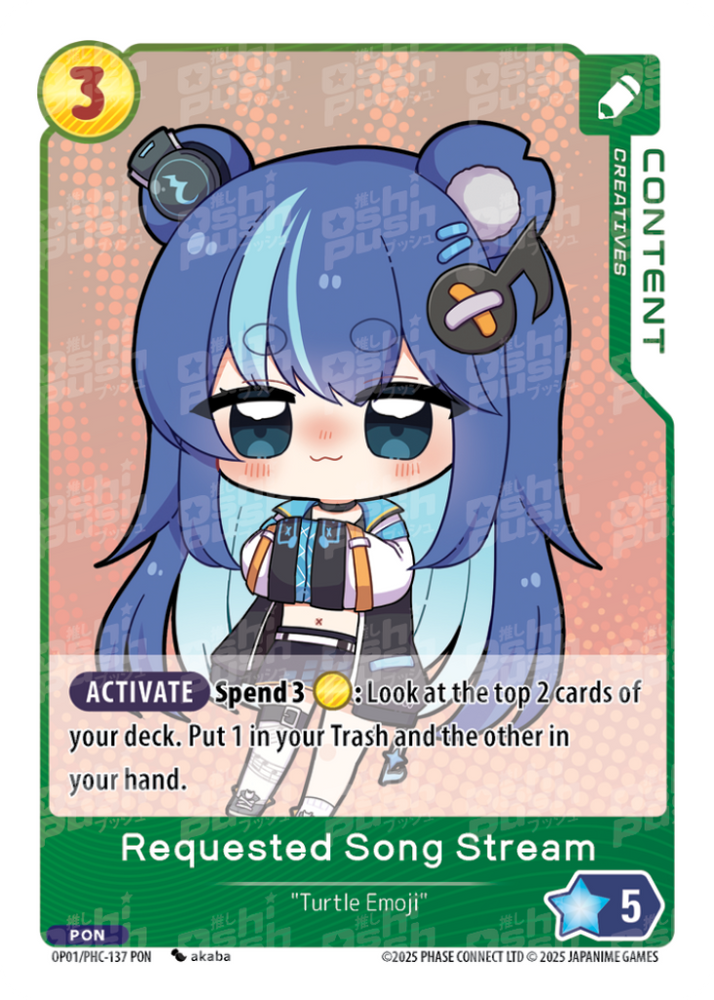 Requested Song Stream (OP01-137)