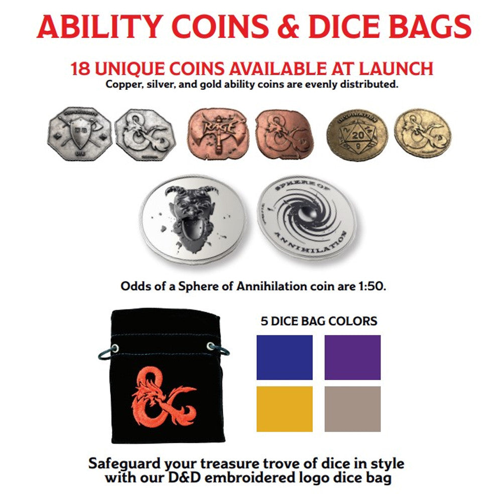 Dungeons & Dragons Acererak's Treasure Blind Pack Dice Set