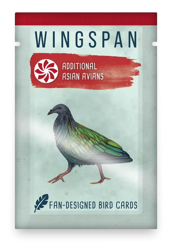 Wingspan Fan-Designed Bird Card Packs
