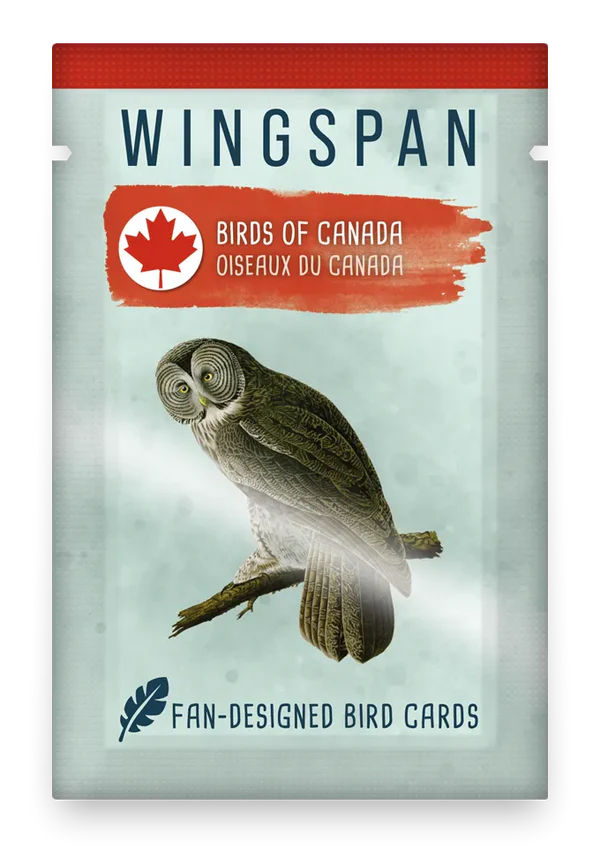 Wingspan Fan-Designed Bird Card Packs