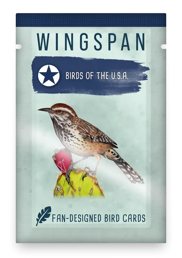 Wingspan Fan-Designed Bird Card Packs