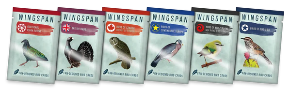 Wingspan Fan-Designed Bird Card Packs