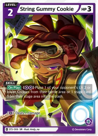 String Gummy Cookie (ST5-006) SR [Brave Beginning]