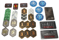 Metal Star Wars Unlimited Leader Token Set (33 TOKENS!?) by MetalFabTokens