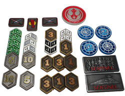 Metal Star Wars Unlimited Leader Token Set (33 TOKENS!?) by MetalFabTokens