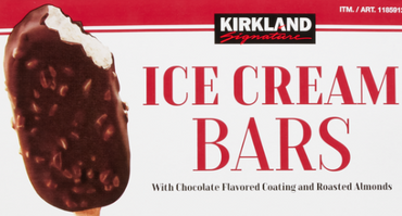Ice Cream Bar with Chocolate Almond Shell