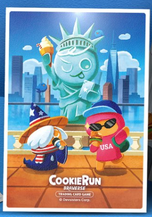 CookieRun Braverse TCG - Brave Liberty Art Sleeves by Dragon Shield