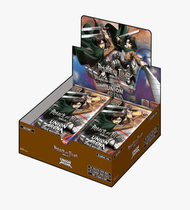 Union Arena - Attack On Titan Booster Display