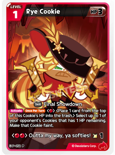 Rye Cookie (P-072) P [Arena of Glory]