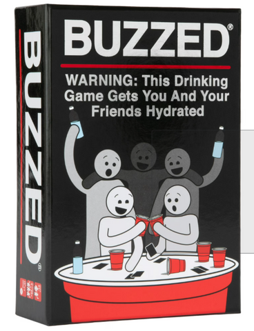 Buzzed Hydrated – The Hilarious Adult Drinking Game for Adult Game Night and Parties by What Do You Meme?