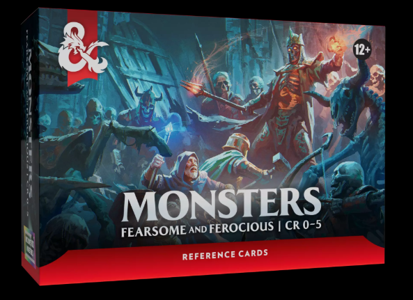 D&D - Monster Reference Cards: Fearsome and Ferocious