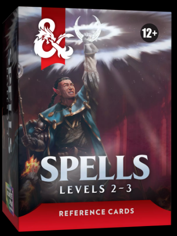D&D - Reference Cards: Spells Level 2-3