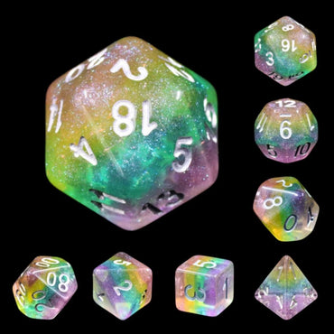 Fairy Dust RPG Dice Set by Foam Brain Games