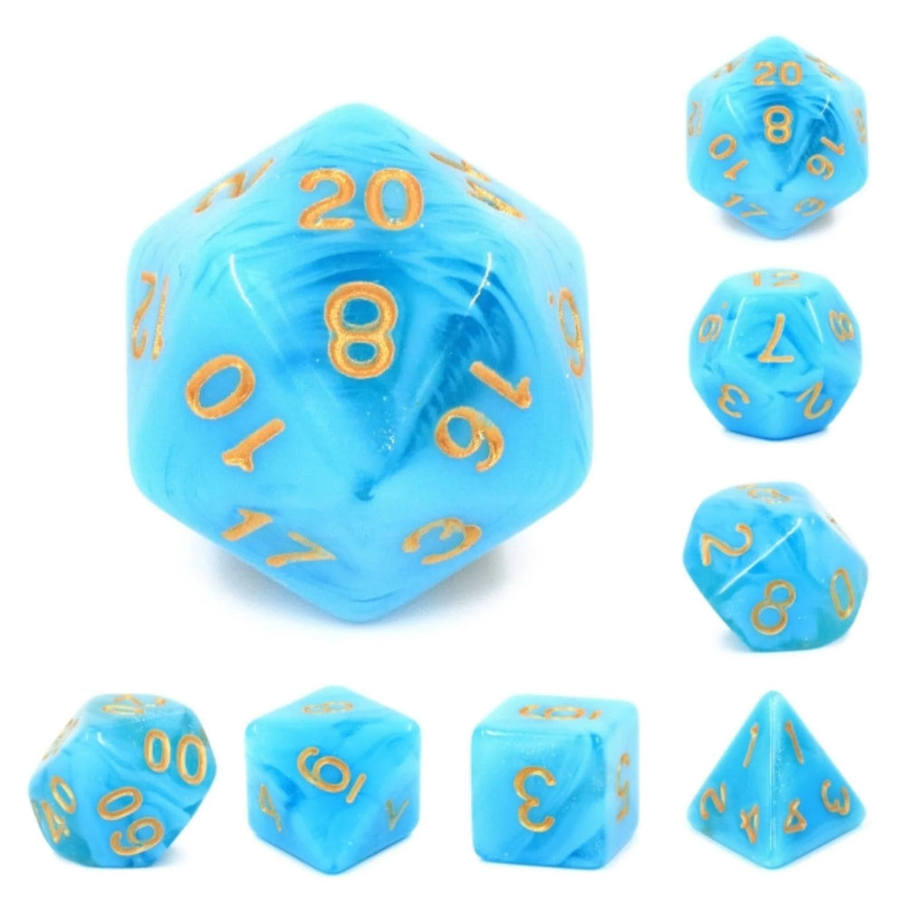 Atlantis RPG Dice Set by Foam Brain Games