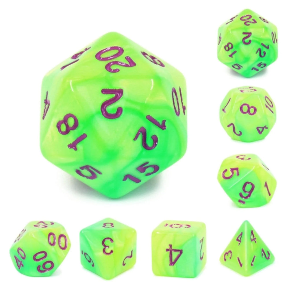 Monster Snot RPG Dice Set by Foam Brain Games