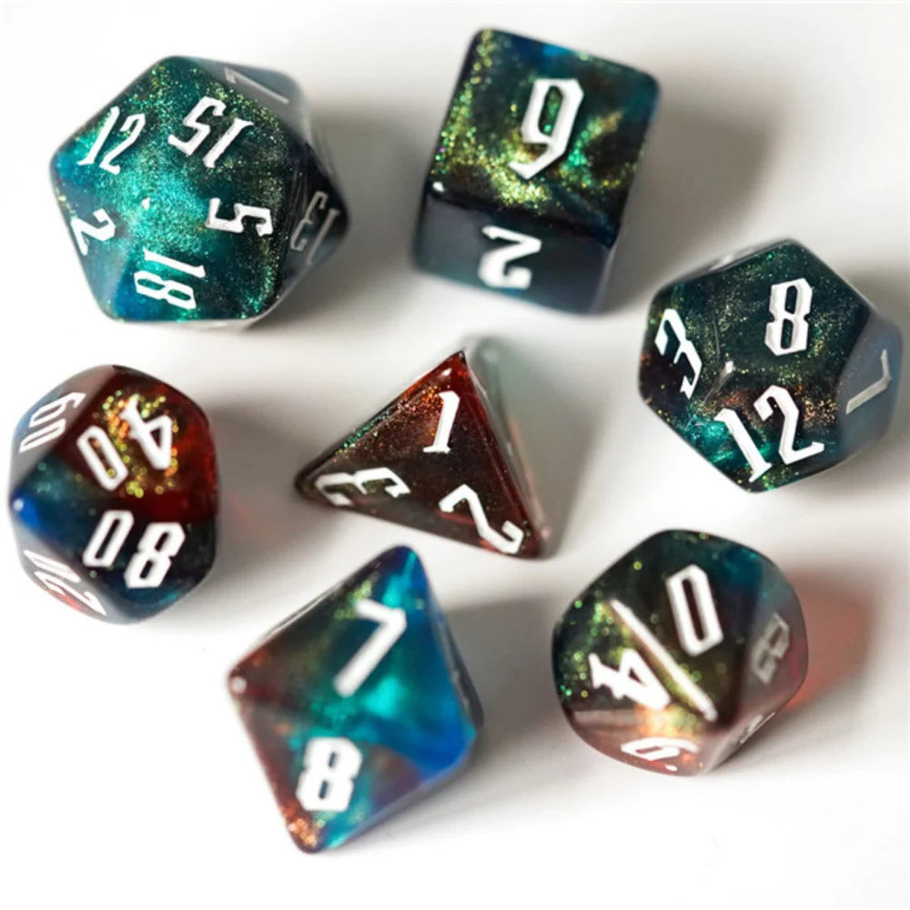 Foambrain Dice: 7-Die RPG Set