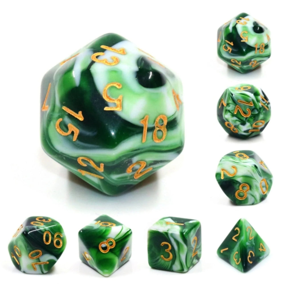 Jadeite RPG Dice Set by Foam Brain Games