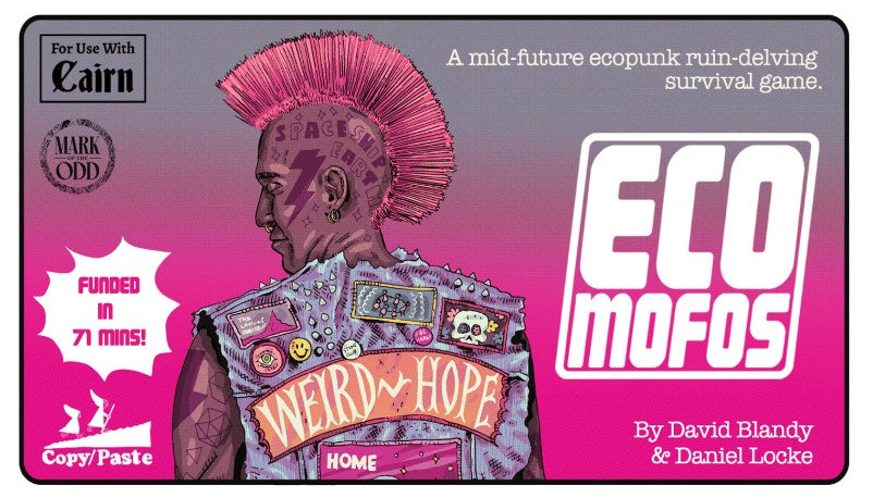 Eco Mofos Hardback A5 Kickstarter Print