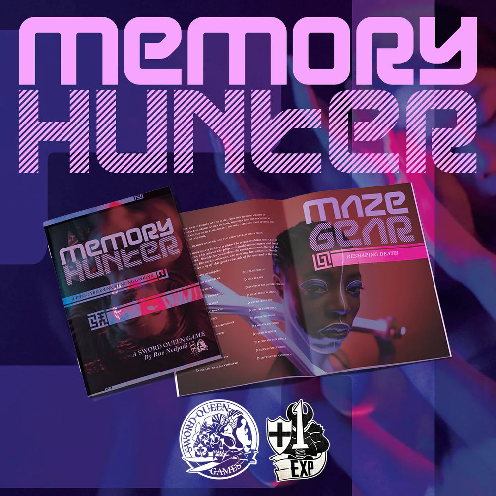 Memory Hunter - A Post-Cyberpunk Hunting Ground by Rae Nedjadi