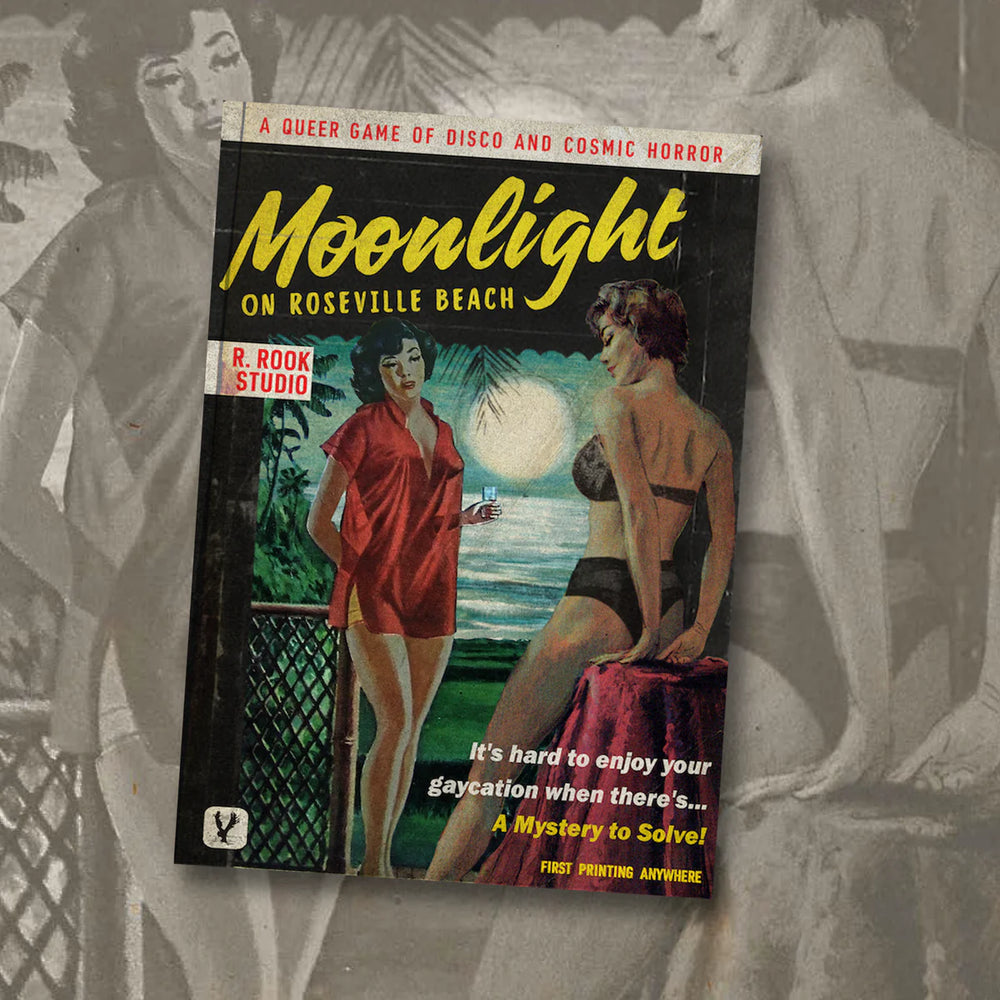 Moonlight on Roseville Beach Softback