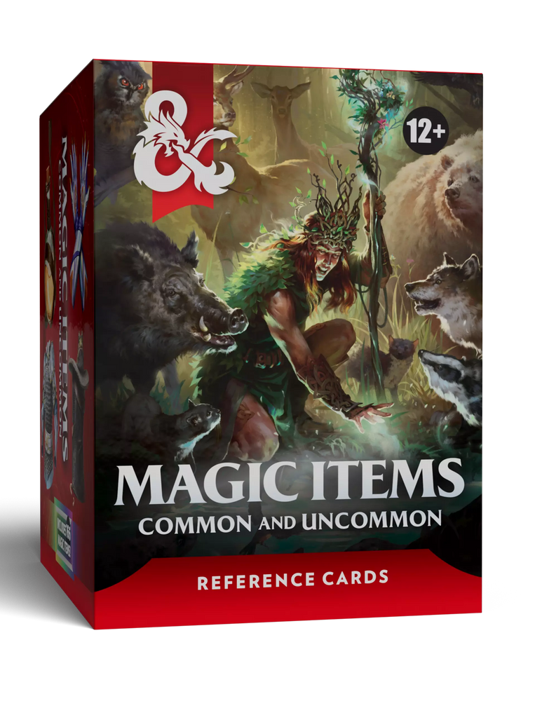 D&D - Reference Cards - Magic Items Common and Uncommon