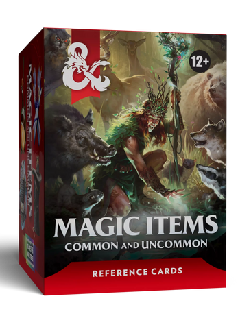 D&D - Reference Cards - Magic Items Common and Uncommon
