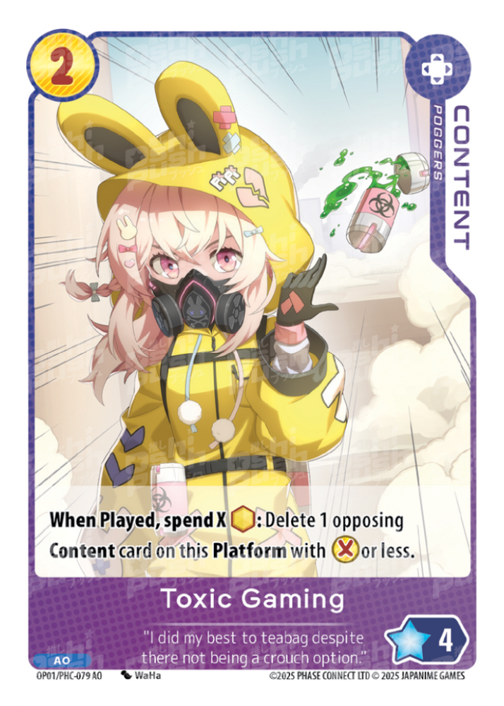 Toxic Gaming (OP01-079)