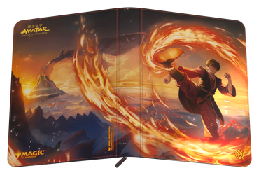MTG - Avatar the Last Airbender Zipfolio 360 Xenoskin 18-pocket - Zuko