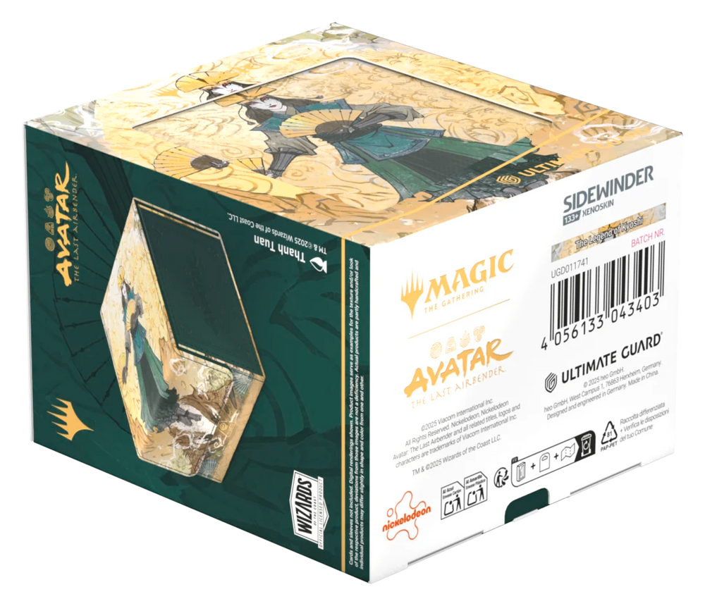 Deck Case: Sidewinder 133+ MtG Avatar the Last Airbender - The Legend of Kyoshi