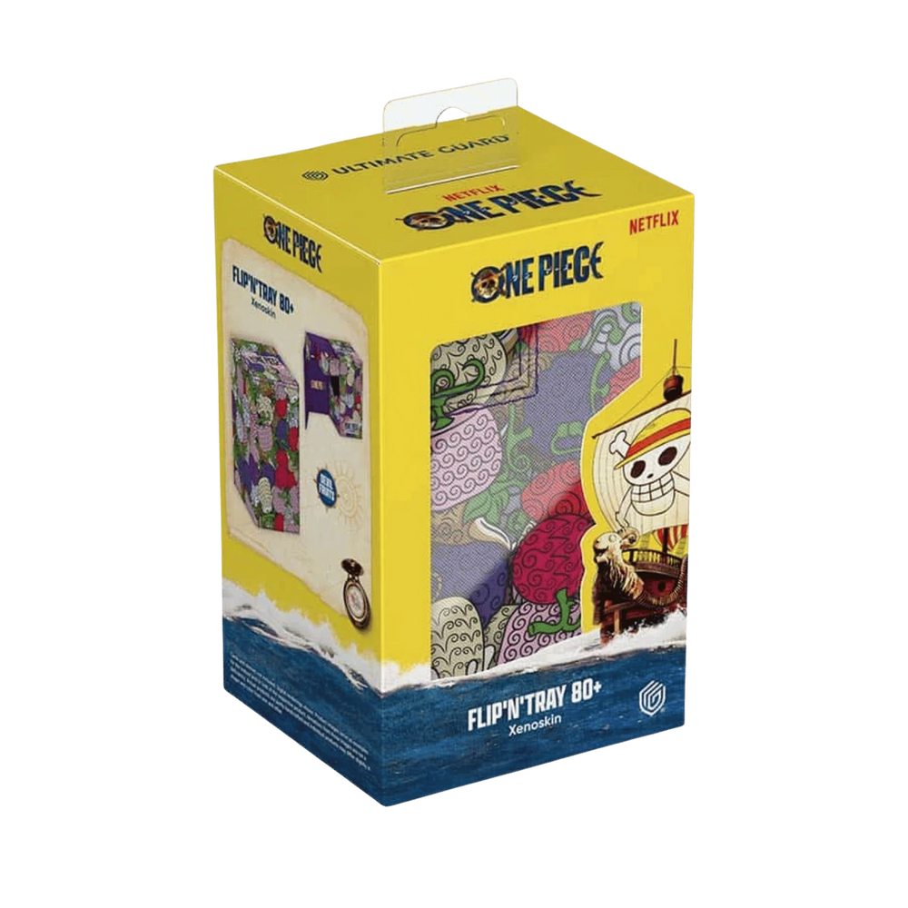Deckcase: Flip'n'Tray 80+ Xenoskin Netflix One Piece - Devil Fruit Pattern
