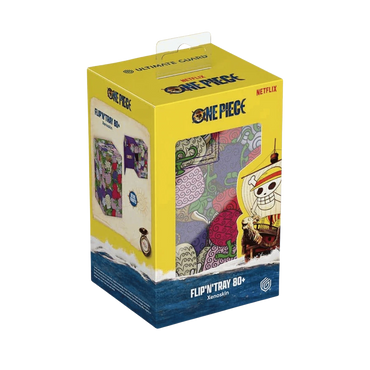 Deckcase: Flip'n'Tray 80+ Xenoskin Netflix One Piece - Devil Fruit Pattern