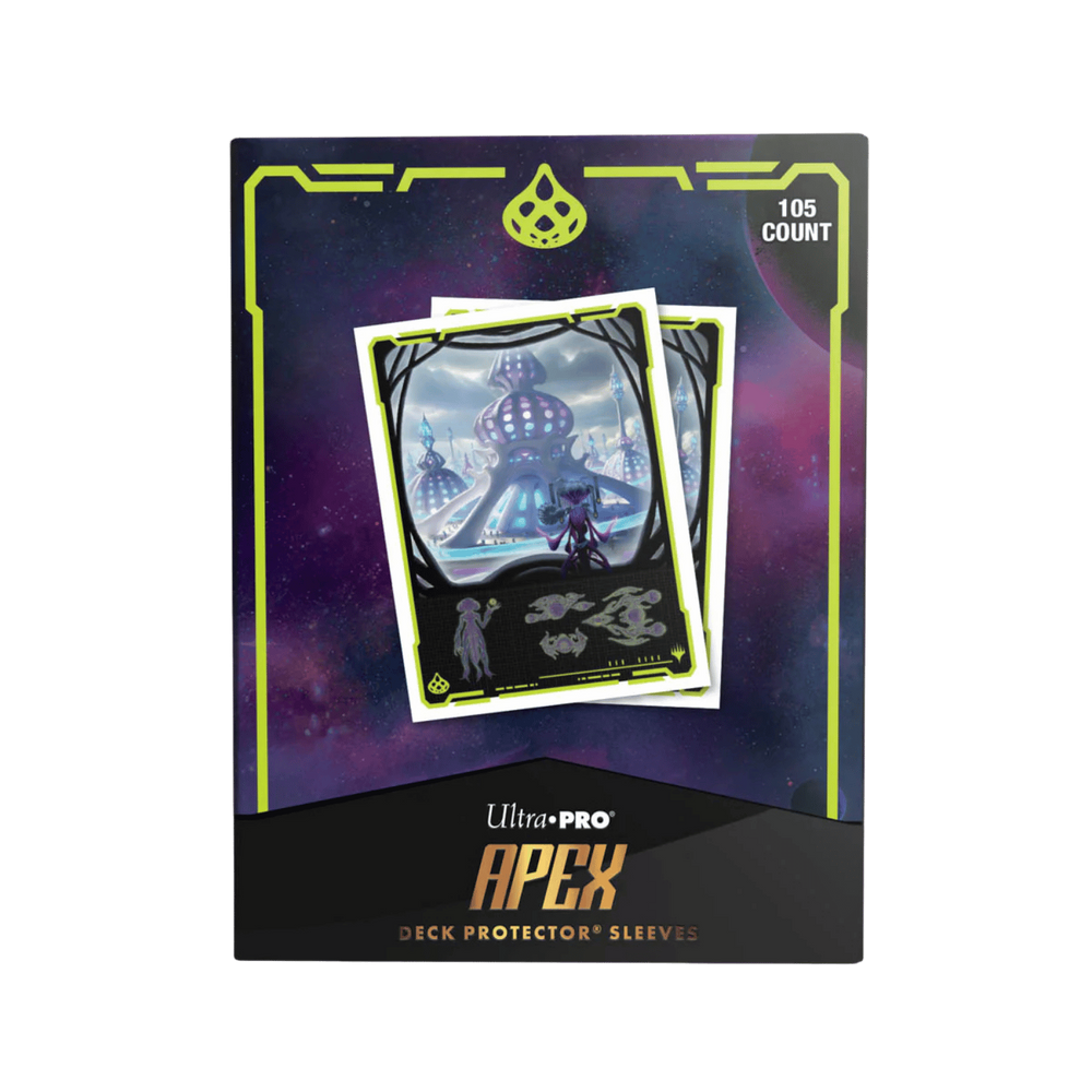 Ultra PRO: APEX Deck Protector Sleeves - Edge of Eternities (Blue Mythic 105-pack)