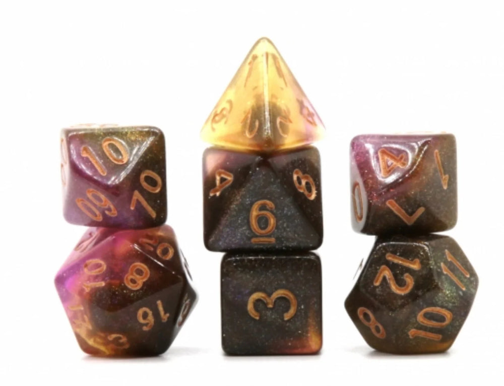 Unknown Nebula RPG Dice Set by Foam Brain Games