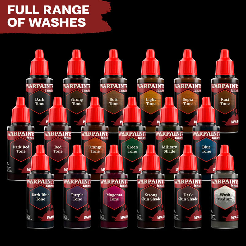 Warpaints Fanatic Wash Paints