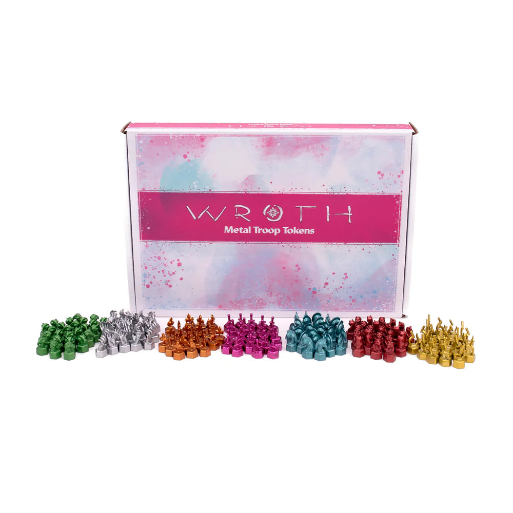 Wroth: Metal Troop Tokens